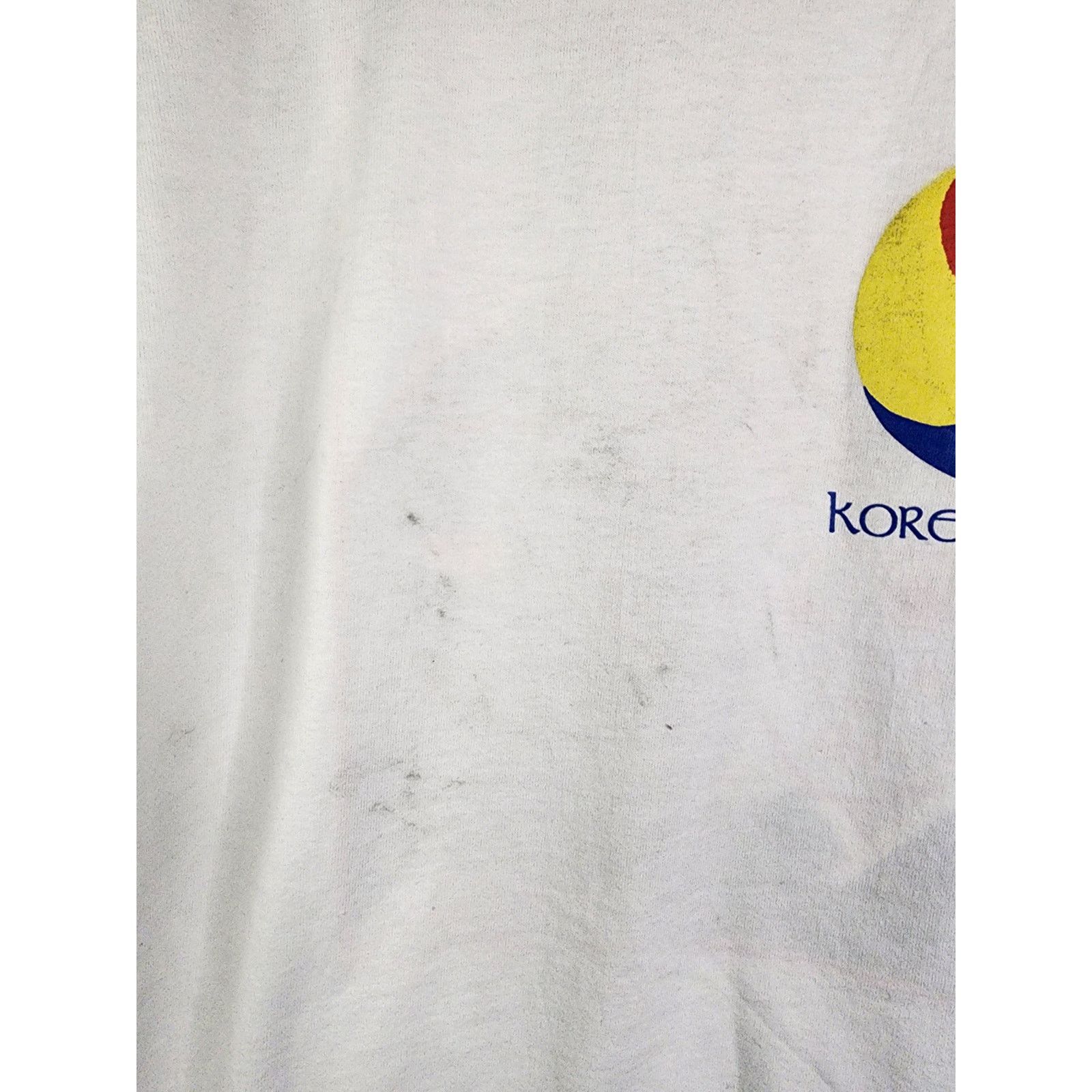 Jerzees 1996 Korean Camp Vintage Graphic Tee Small USA Made Size US S / EU 44-46 / 1 - 6 Thumbnail