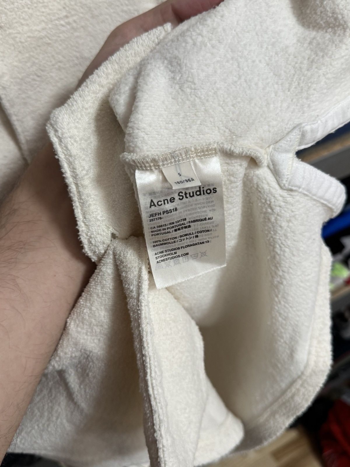 Acne Studios Acne Studios Terry Cloth Button Up Shirt Short Sleeve Tee Size US S / EU 44-46 / 1 - 7 Thumbnail