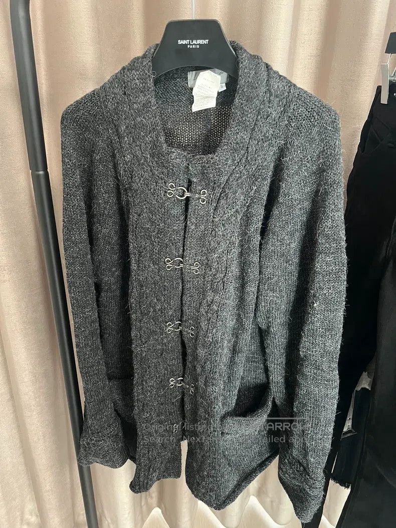Yohji Yamamoto Yohji Yamamoto Cardigan sweater jacket Size US S / EU 44-46 / 1 - 6 Thumbnail