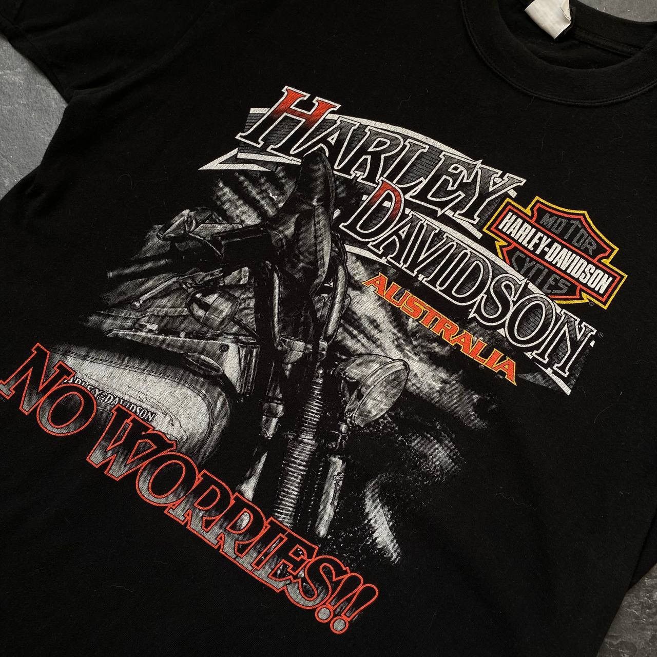 Vintage Vintage 1996 big logo Harley Davidson Australia no worries Size US L / EU 52-54 / 3 - 2 Thumbnail