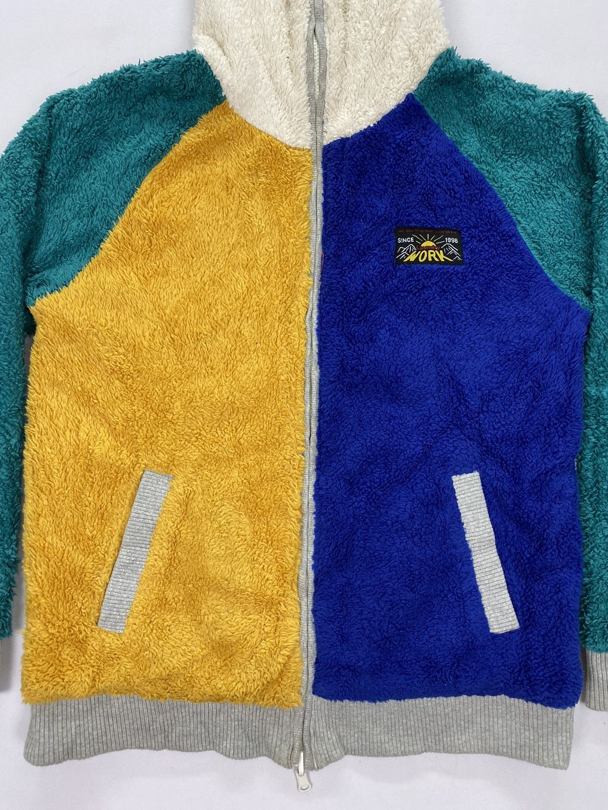 Japanese Brand Laundry Reversible Full Zip Hooded Jacket Size US XS / EU 42 / 0 - 5 Thumbnail