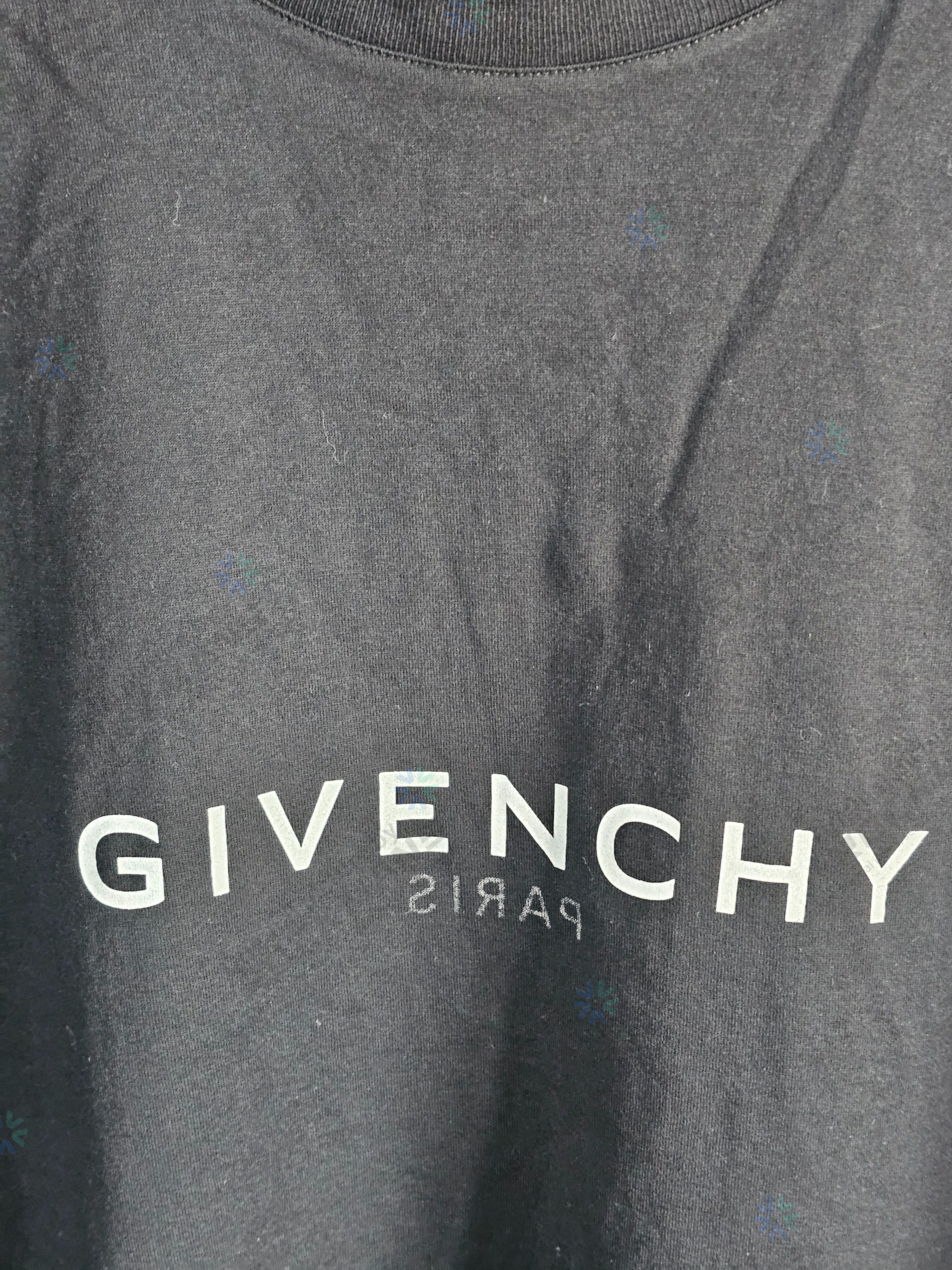 Givenchy Givenchy Logo Printed Oversized-Fit T-Shirt Size US XL / EU 56 / 4 - 3 Thumbnail