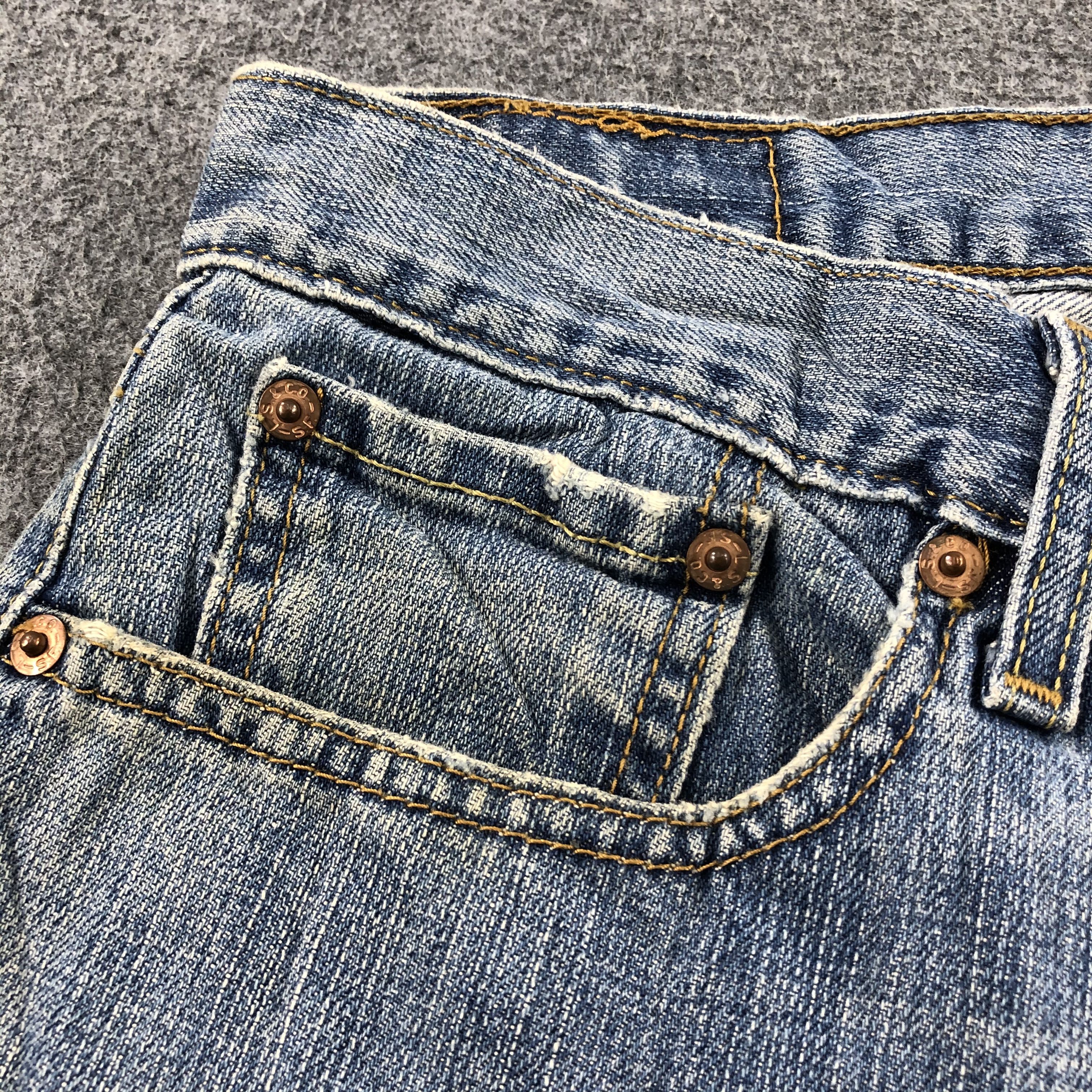 Levi's Vintage Blue Wash Levis 527 Flared Jeans-J2230 Size US 33 - 8 Thumbnail