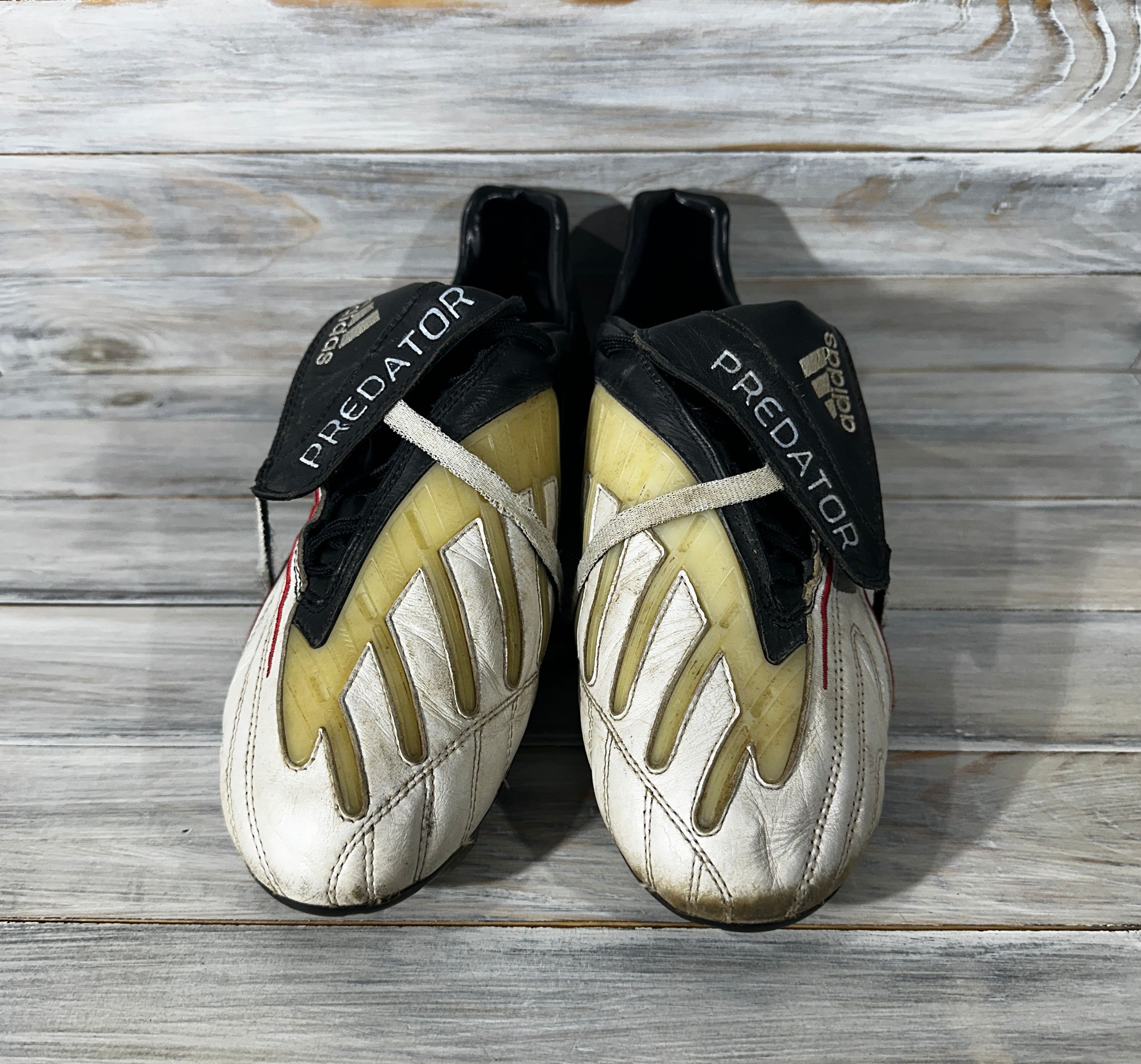 Adidas × Vintage Adidas Predator Absolion FG Power Football Soccer Cleats Size US 10.5 / EU 43-44 - 18 Thumbnail