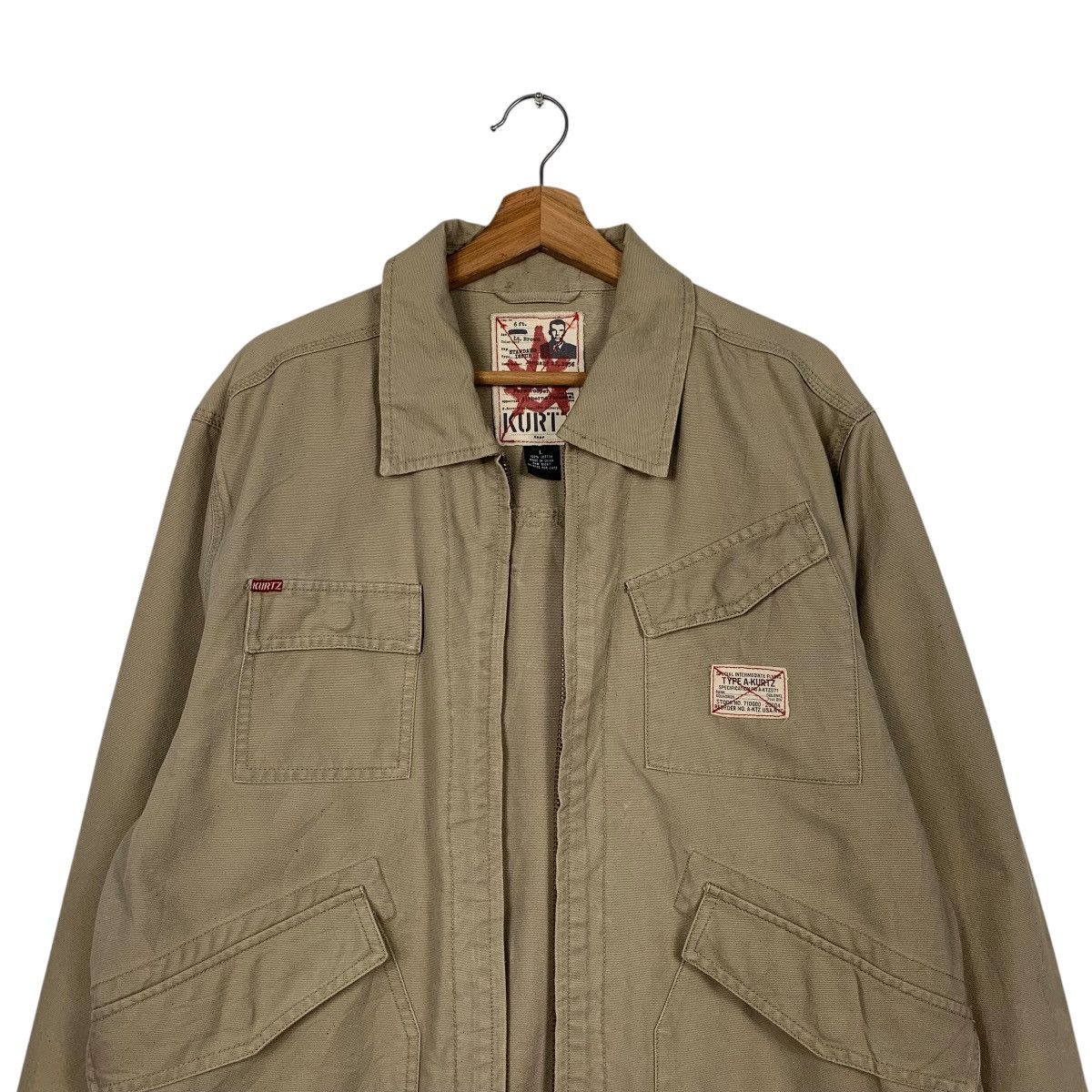 Japanese Brand Japanese Brand Kurtz Military Style Jacket Size US L / EU 52-54 / 3 - 2 Thumbnail