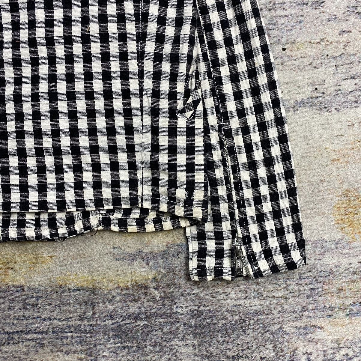 Japanese Brand Milk boy plaid biker jacket Size US S / EU 44-46 / 1 - 7 Thumbnail
