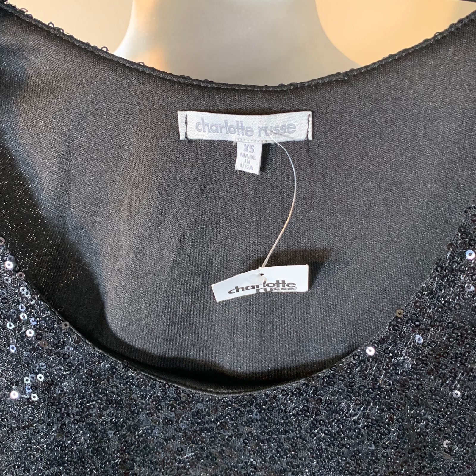 Other Women’s Sequin Black top size S Size S / US 4 / IT 40 - 6 Thumbnail