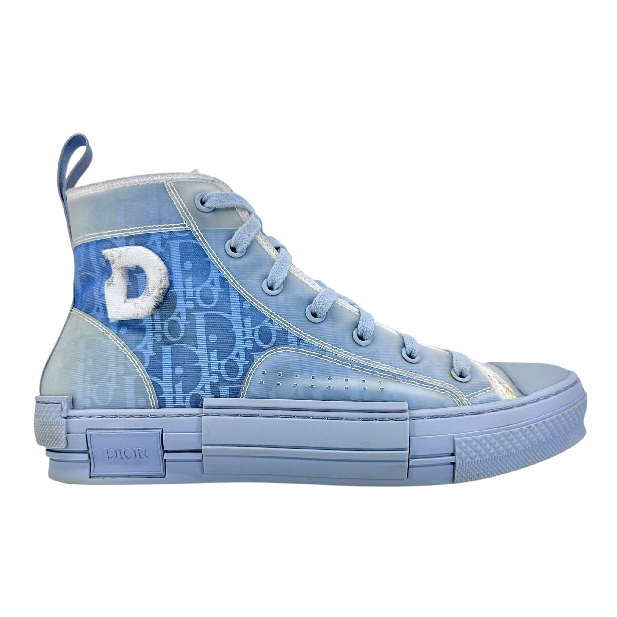 Dior × Hedi Slimane Dior Homme AW04 “VOTC” Zip Up High Top Boxing