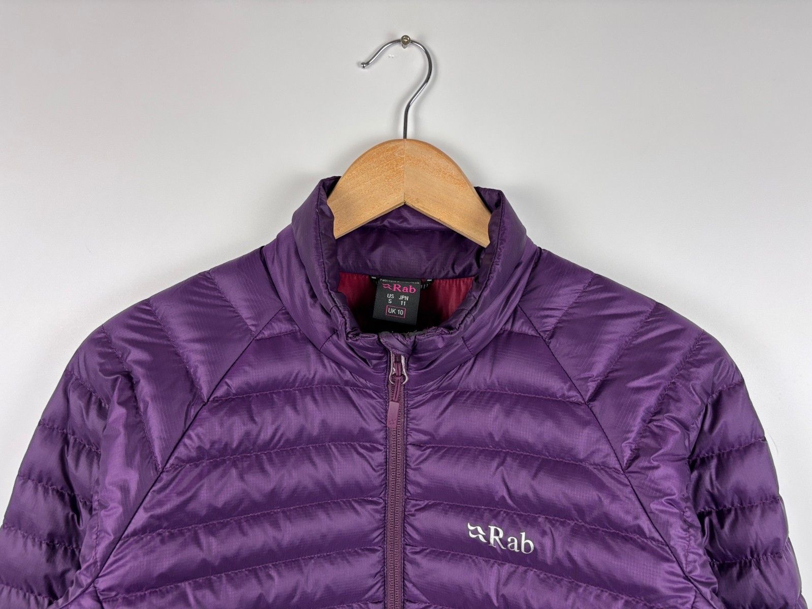 Rab Rab Nikwax Hydrophobic Quilted Down Jacket Purple Size US S Size S / US 4 / IT 40 - 2 Thumbnail