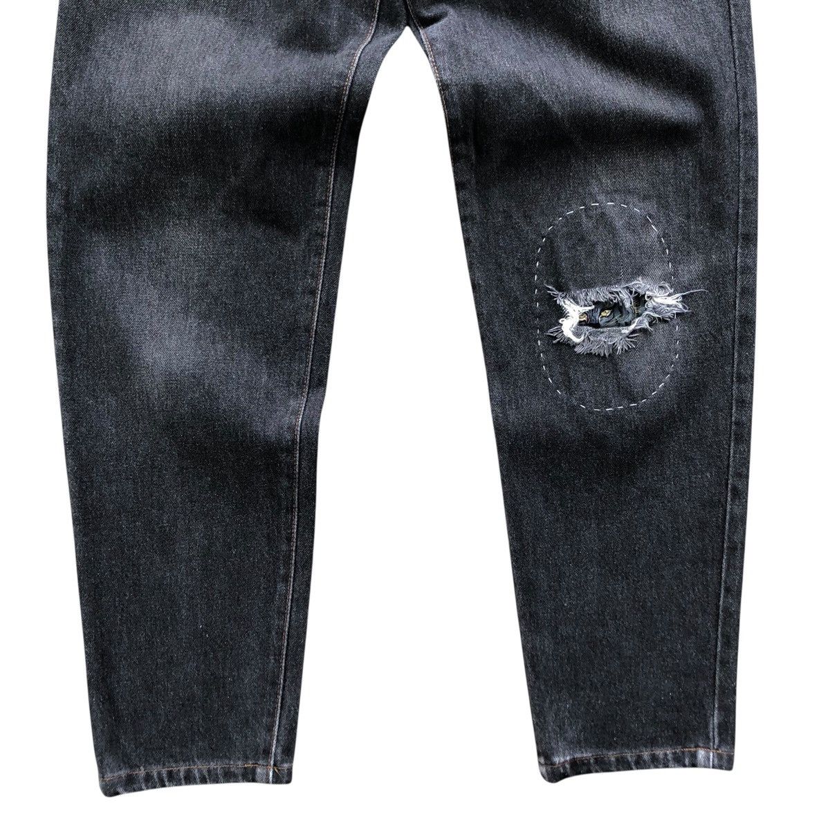 Tornado Mart 2000s japanese WRANGLER reworked denim jeans Size US 28 / EU 44 - 4 Thumbnail