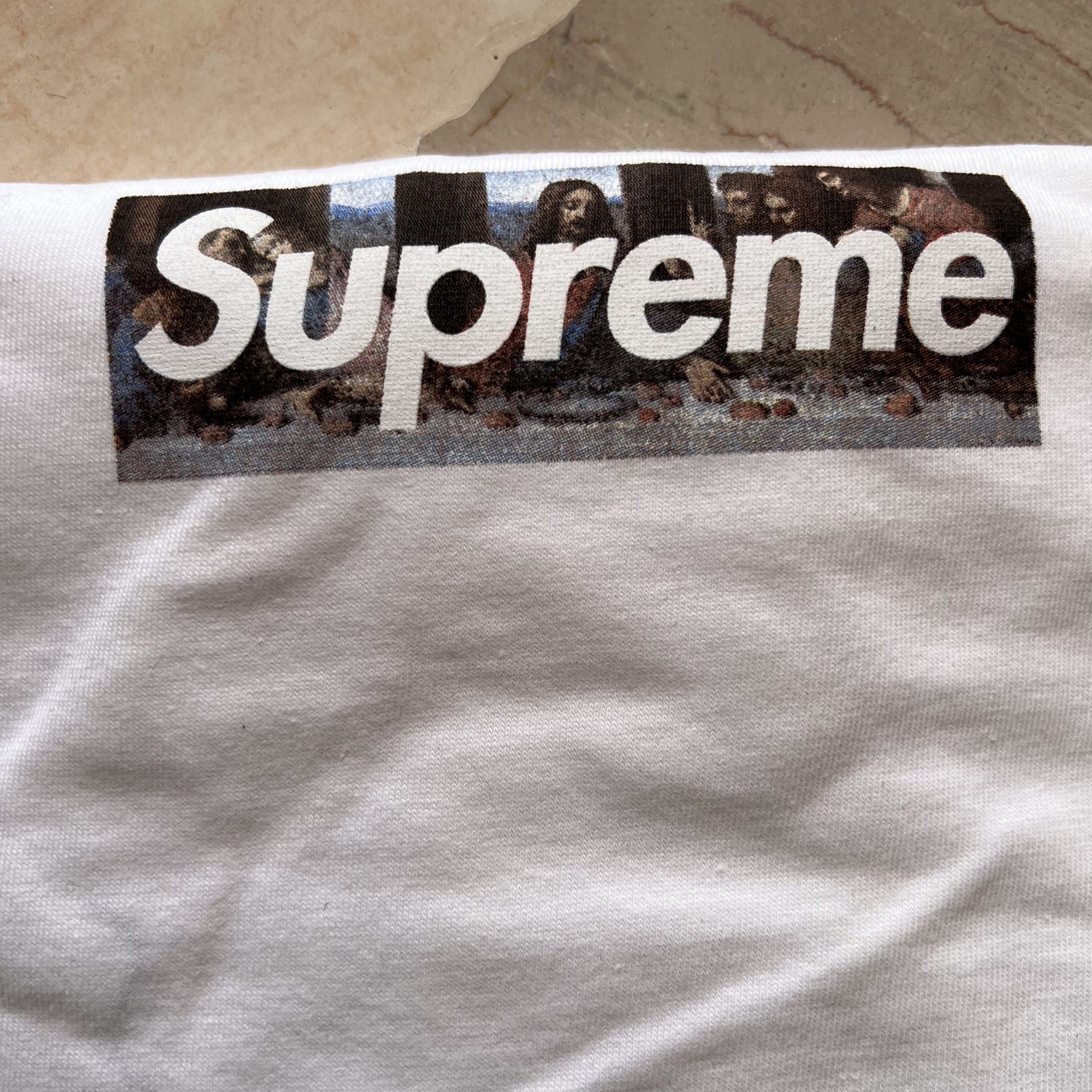 Supreme Supreme Milan Box Logo the last supper leonardo da vinci Size US XL / EU 56 / 4 - 23 Thumbnail