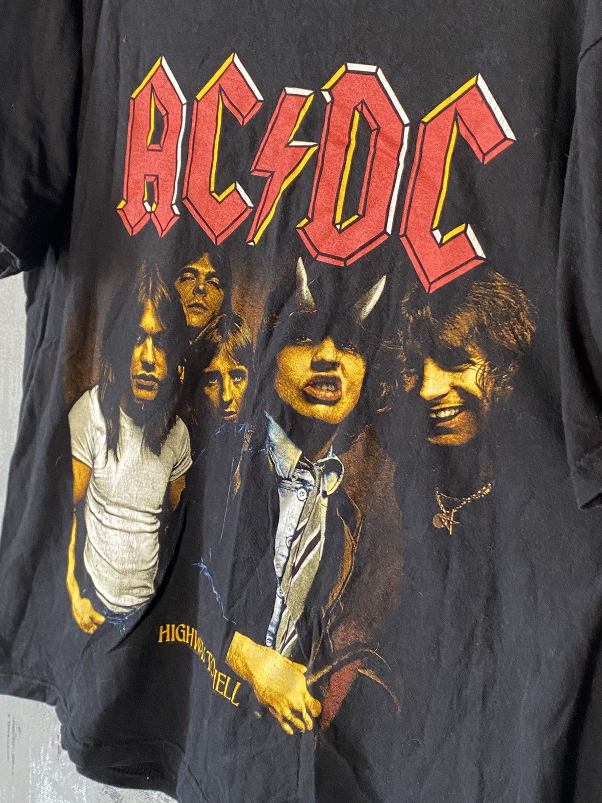 AC/DC × Vintage Vintage AC/DC Highway To Hell Rock T-shirt 2001 Band Size US XL / EU 56 / 4 - 2 Thumbnail