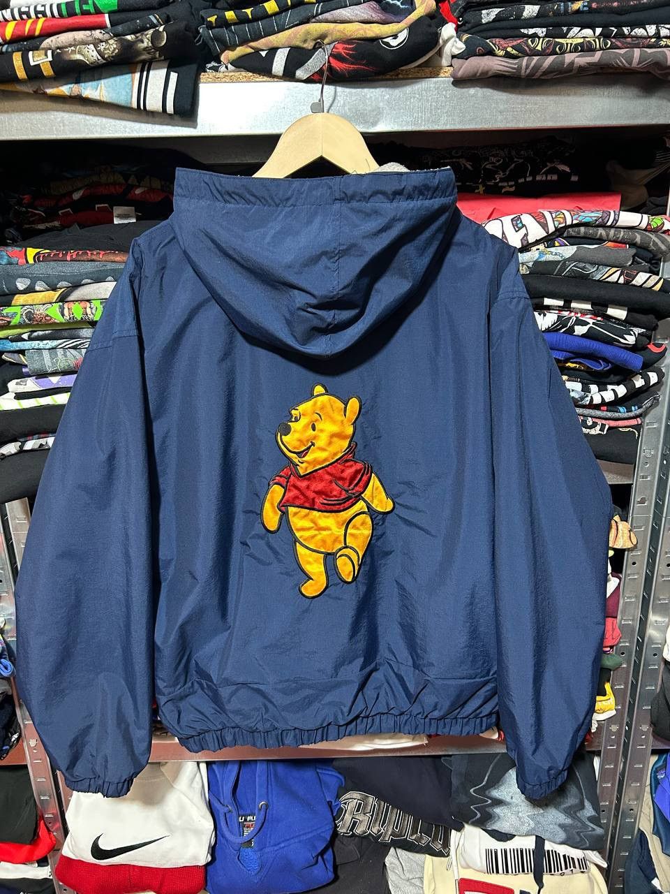 Vintage Vintage 90‘s Winnie The Pooh Disney Cartoon Jacket Y2K Hype Size US XL / EU 56 / 4 - 1 Thumbnail