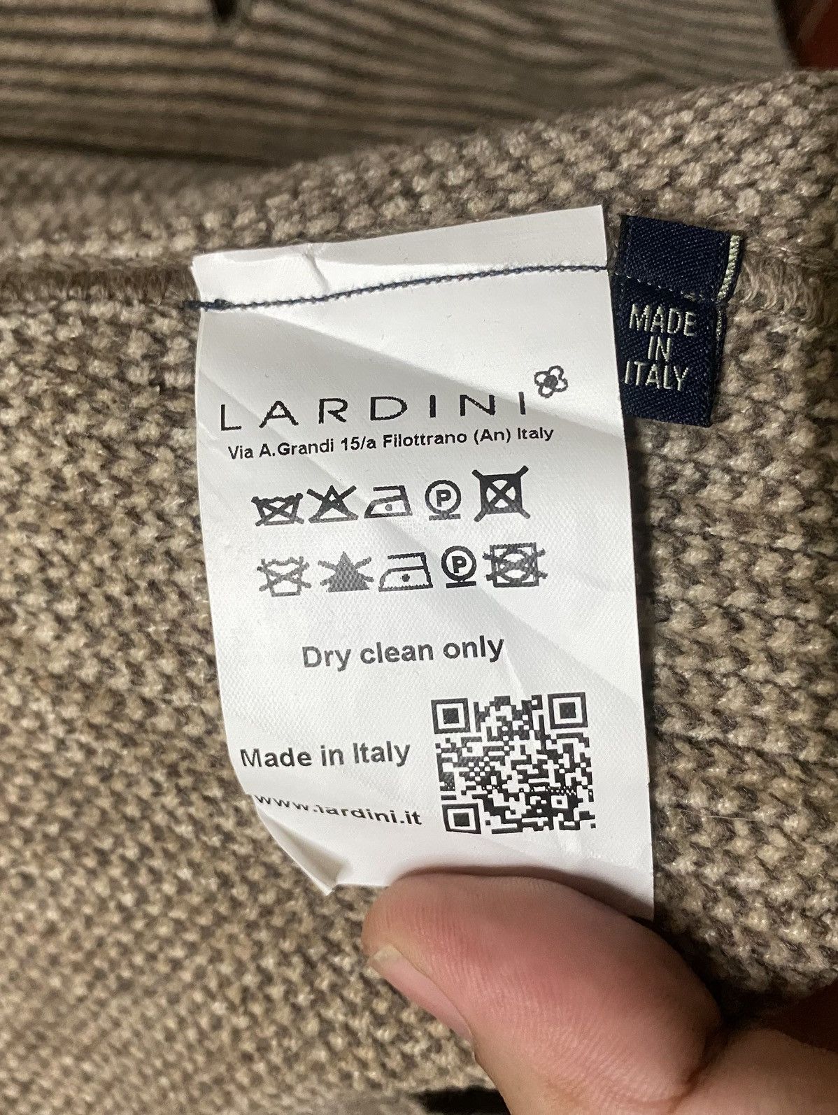 Lardini knit blazer