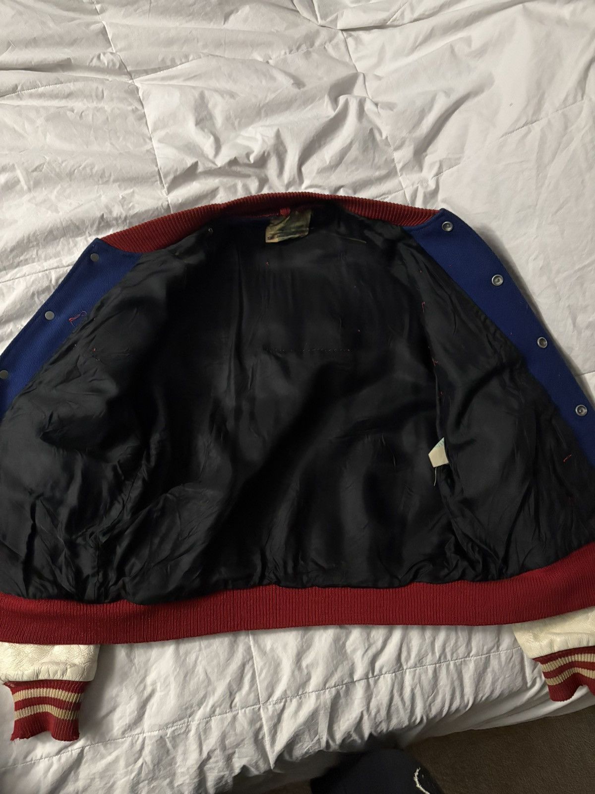 Vintage Old 80s Letterman Size US S / EU 44-46 / 1 - 3 Thumbnail