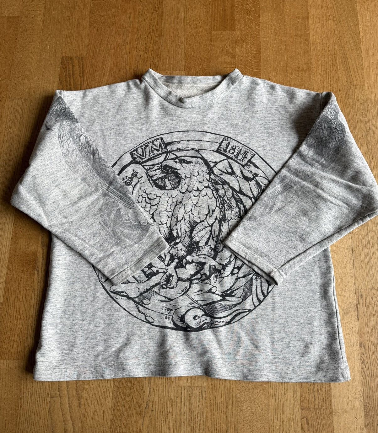 Walter Van Beirendonck Vtg 1990‘s Velvet Monkees Cult Rave Techno Sweater Size US L / EU 52-54 / 3 - 8 Thumbnail