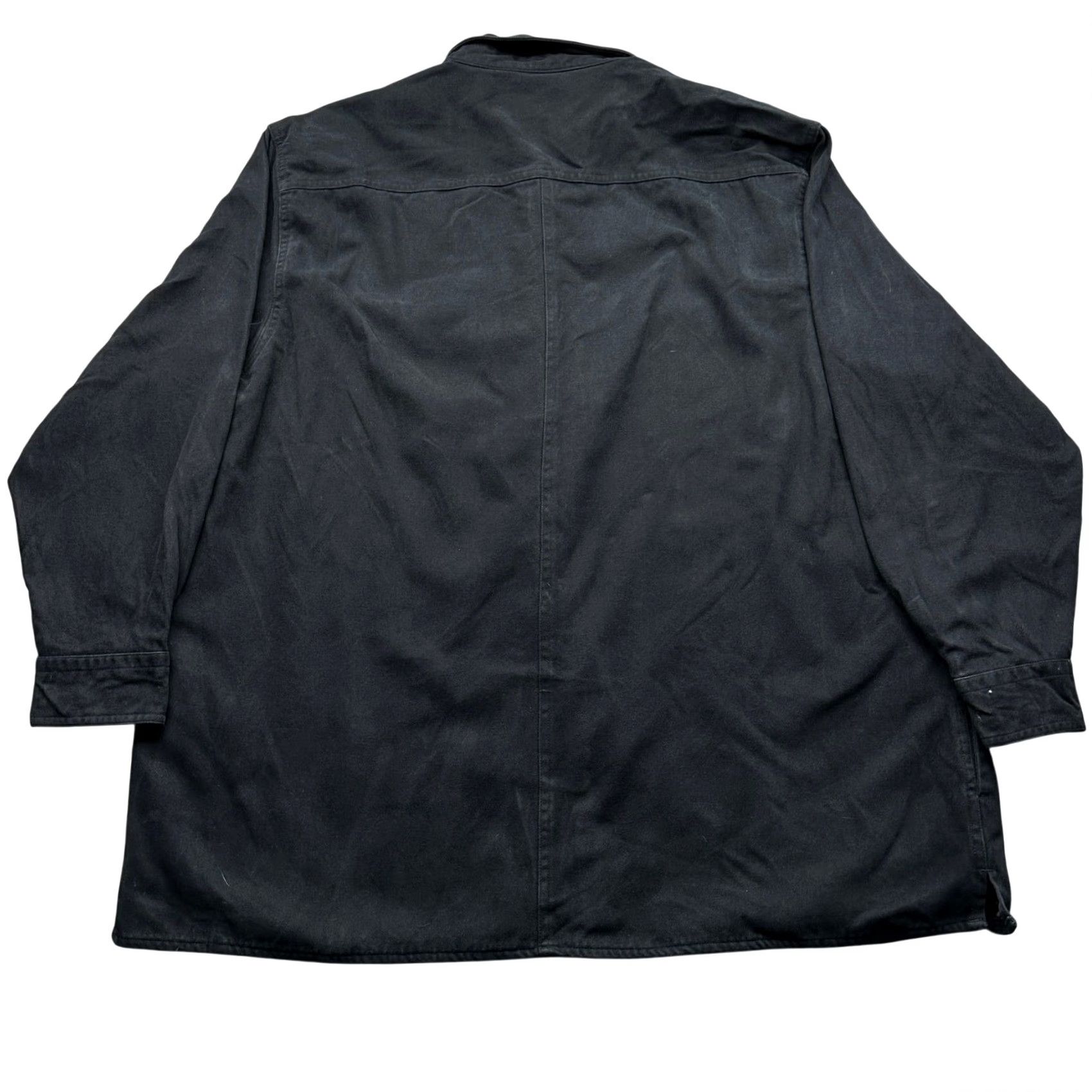 CO VINTAGE Levi Strauss & Co Button Up Cotton Lined Barn Flannel Over Shirt Mens XXL Black Size US XXL / EU 58 / 5 - 2 Thumbnail