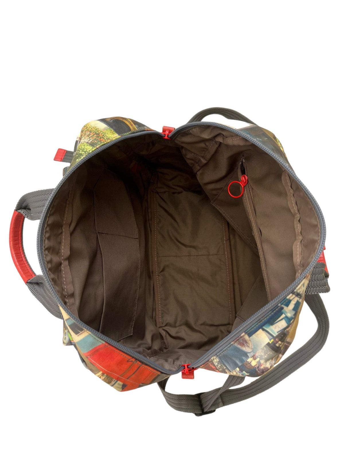 Vintage Arukan Japan Tarpaulin Printed Backpack Size ONE SIZE - 20 Thumbnail