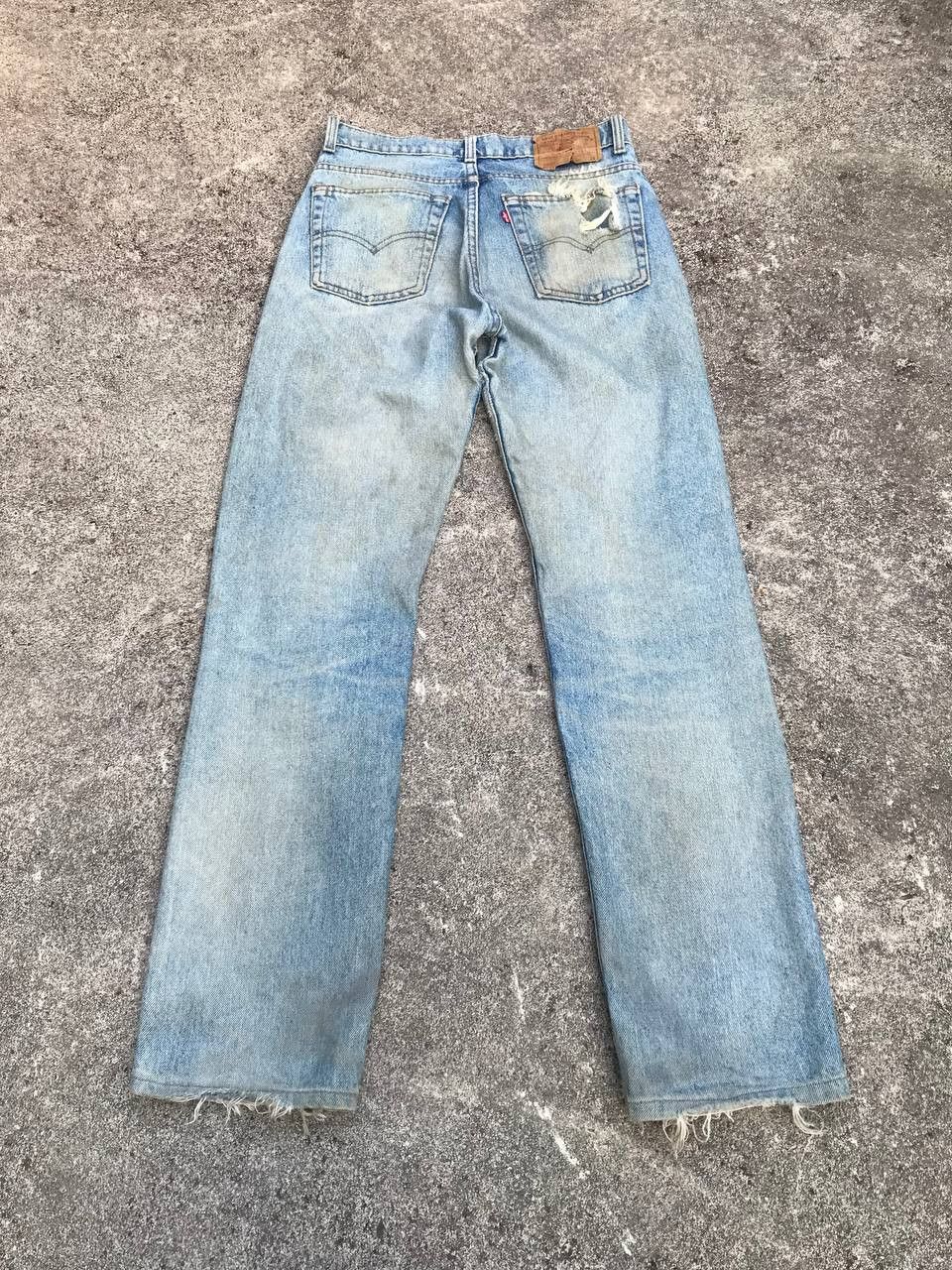 Levi's VINTAGE LEVIS 505 1983s LEVIS DISTRESSED DIRTY JEAN W29x31 Size US 29 - 16 Thumbnail