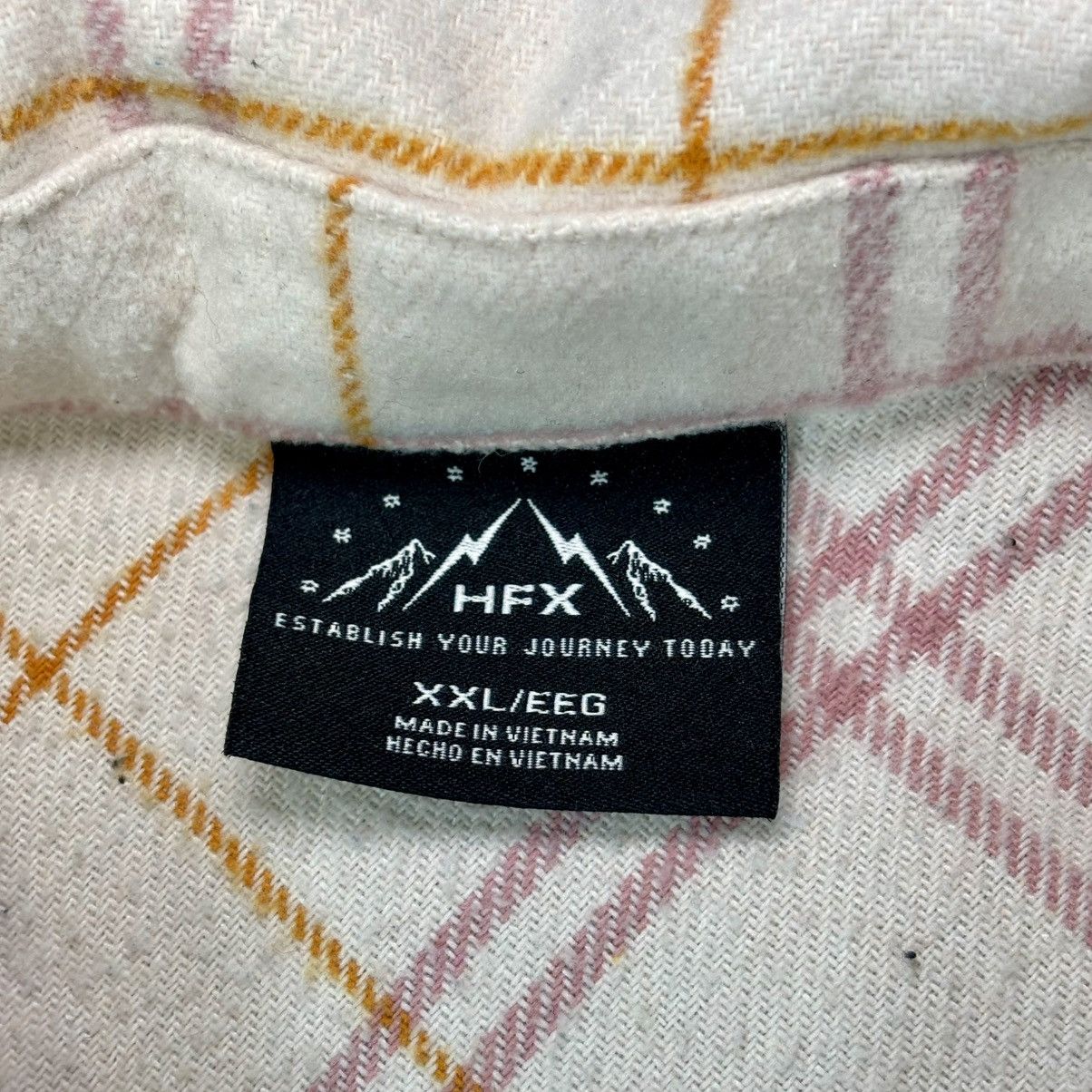 Other HFX women's long sleeve cozy plaid shacket shirt jacket XL Size XL / US 12-14 / IT 48-50 - 2 Thumbnail