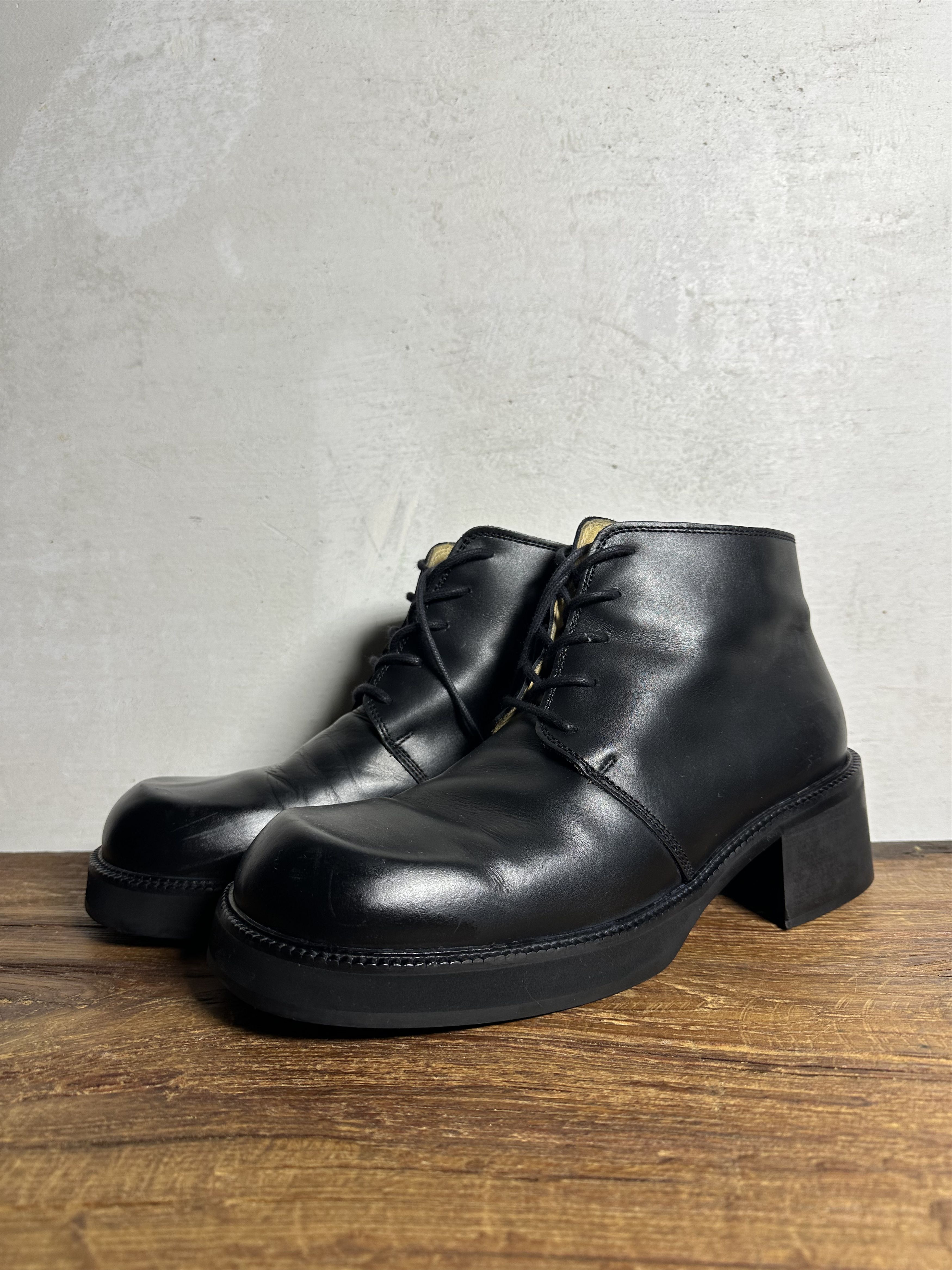 Handmade Custom Ordered High Heel Mens Boots Size US 12 / EU 45 - 1 Thumbnail