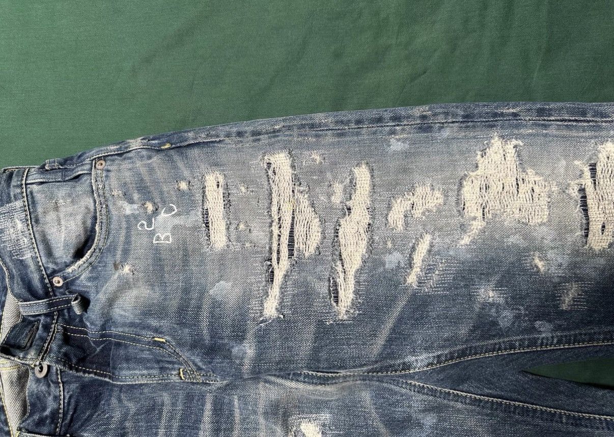 FDMTL FDMTL x BBC Denim – Collaboration Jeans Size US 28 / EU 44 - 3 Thumbnail
