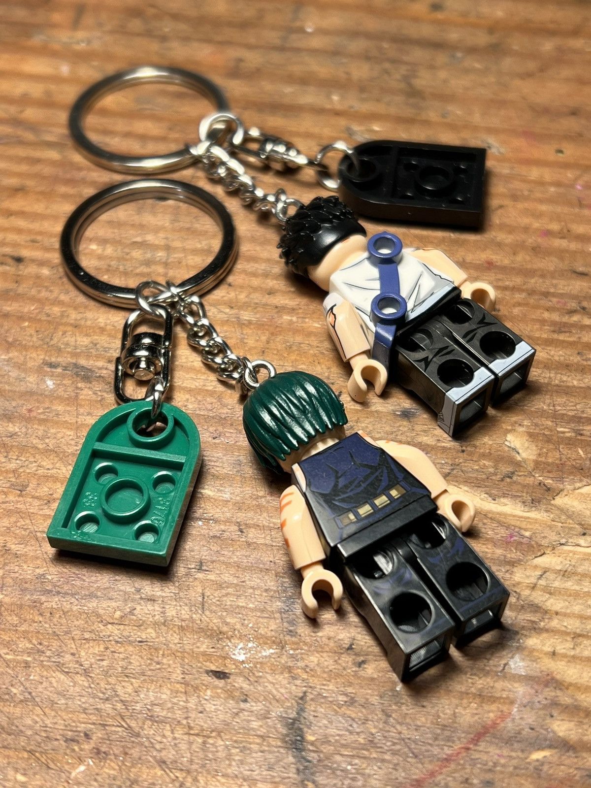 Anime Yuta Maki Jujutsu Kaisen anime minifigure keychain keyring Size ONE SIZE - 4 Thumbnail