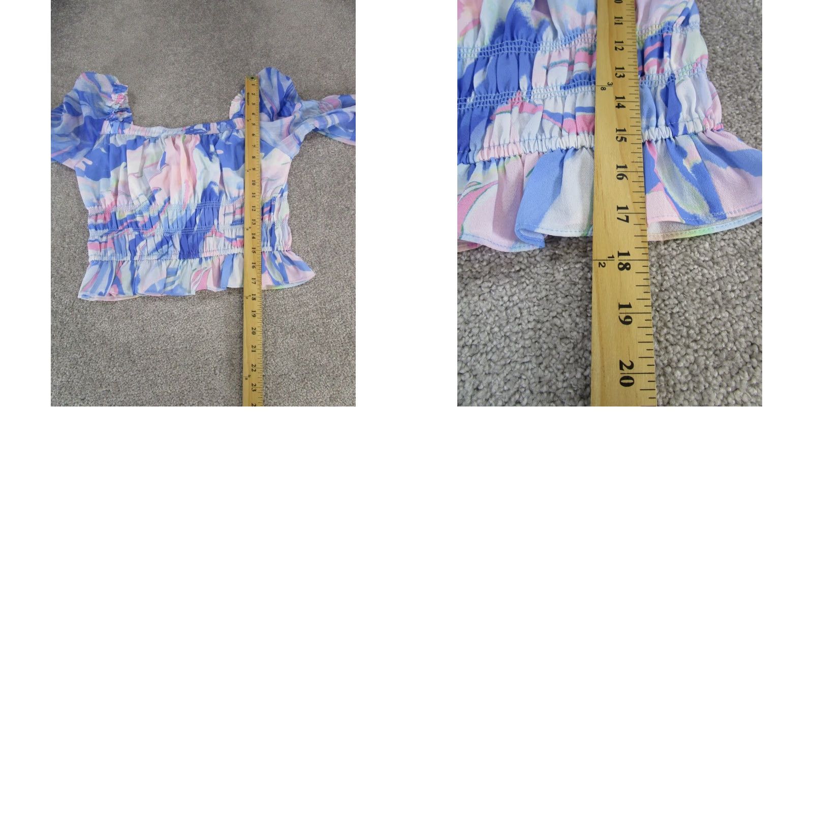 French Connection French Connetion Shirt Womens Small Blue Pink New Size S / US 4 / IT 40 - 8 Thumbnail