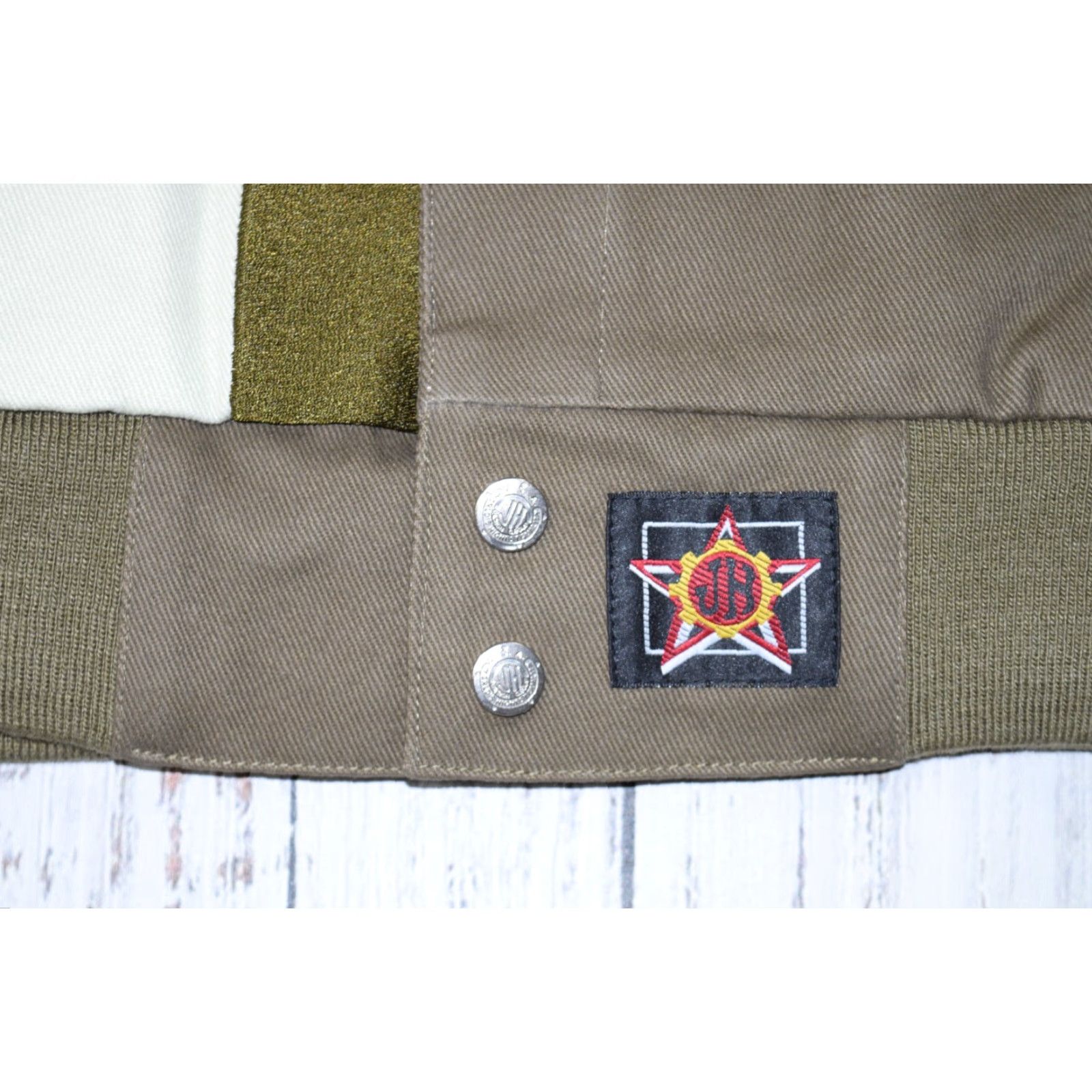 JH Design VINTAGE VERY RARE JH DESIGN SCARFACE JACKET SNAP EMBROIDERED BROWN TAN 2XL NWT Size US XXL / EU 58 / 5 - 3 Thumbnail