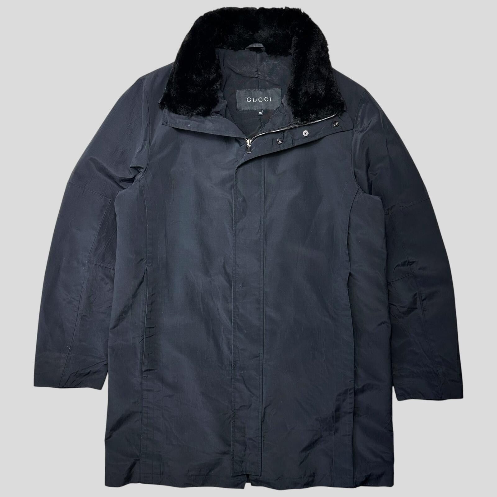 Gucci Gucci by Tom Ford 1999 Ballistic Nylon Shearling Coat - L Size US L / EU 52-54 / 3 - 1 Thumbnail