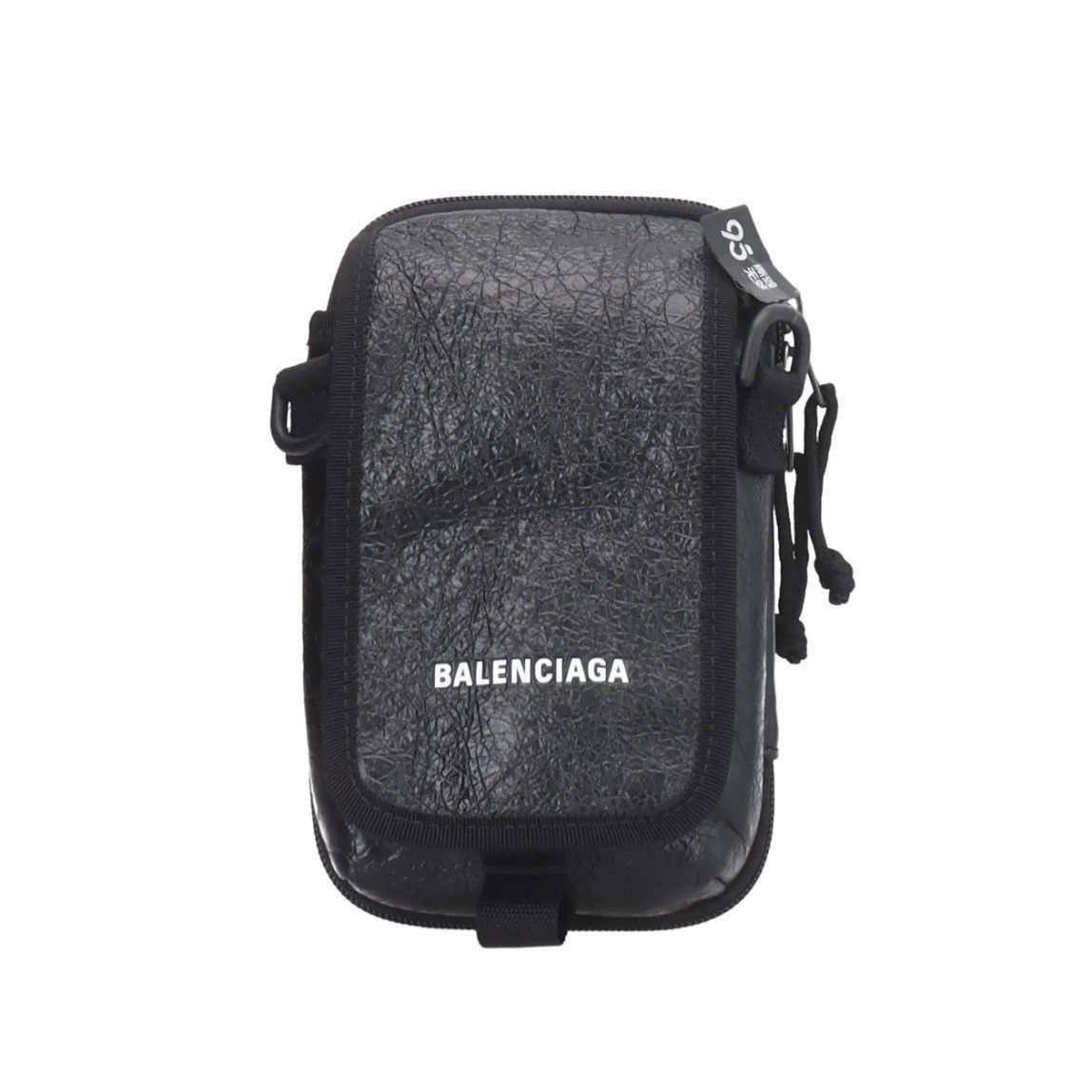 Balenciaga Explorer leather shoulder pouch