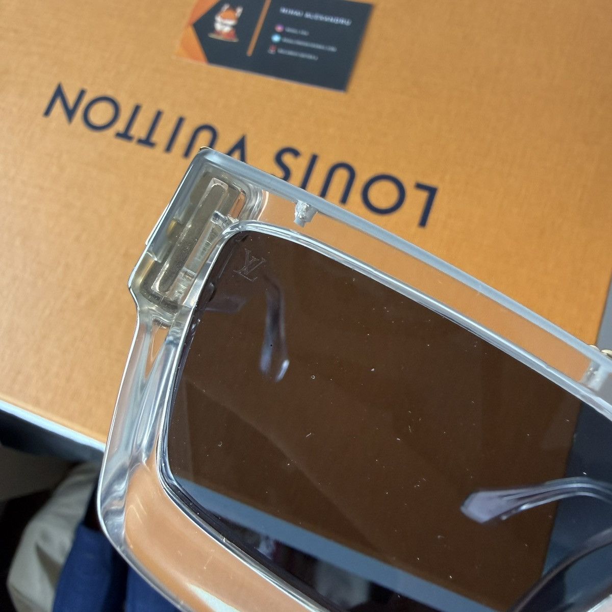Louis Vuitton Louis Vuitton Millionaire Clear Frames Size ONE SIZE - 6 Thumbnail