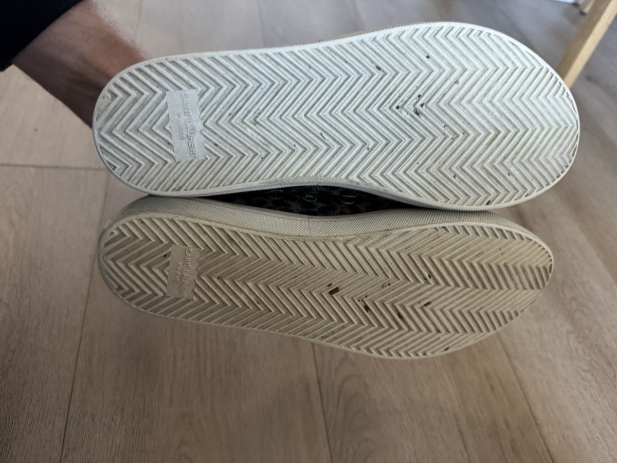 Saint Laurent Paris Malibu Leopard Skate Sneakers Low Size US 8 / EU 41 - 7 Thumbnail