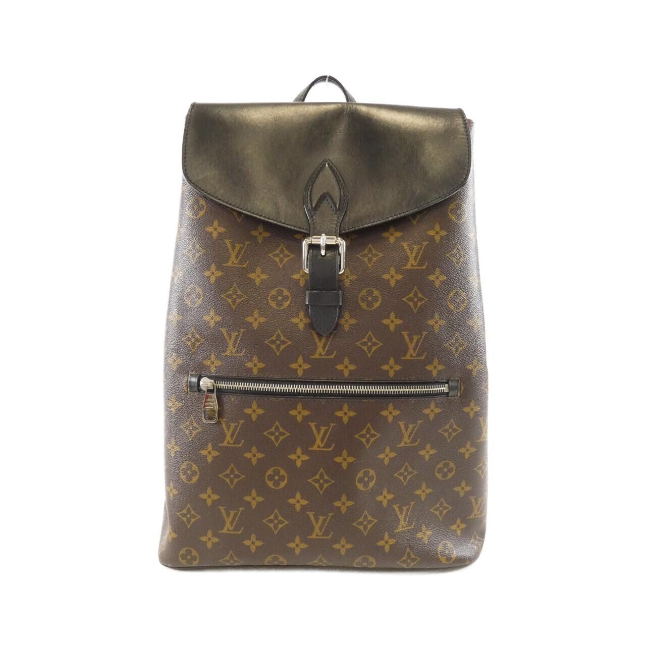 Louis Vuitton Louis Vuitton Louis Vuitton Monogram Macassar Backpack Textile Backpack M40637 DUTY FREE for USA Size ONE SIZE - 1 Thumbnail