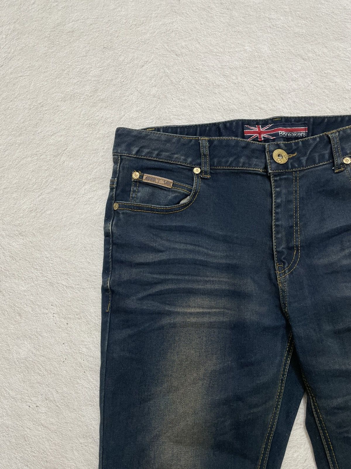 Number (N)ine 2000s Archival Hysteric Dark Indigo Denim Ifsix LGB slim fit Size US 32 / EU 48 - 3 Thumbnail