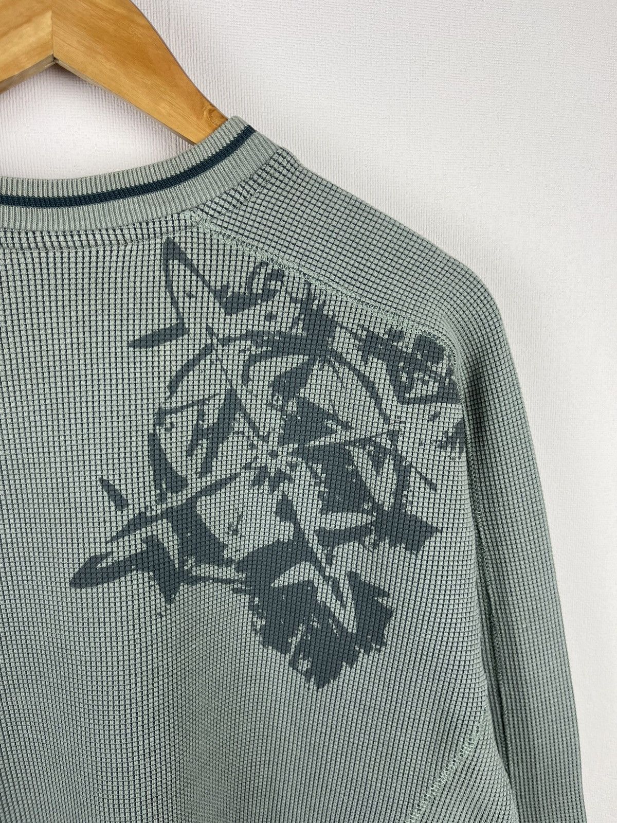Oxbow Vintage Oxbow Surf Style Sweatshirt Big Logo Waffle Knit Size US S / EU 44-46 / 1 - 9 Thumbnail