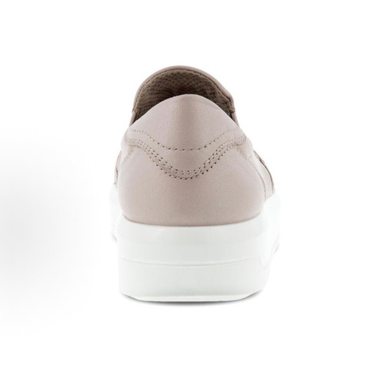 Ecco ECCO WOMEN'S 41 SOFT 9 II SLIP ON METALLIC GREY ROSE SNEAKER Size US 10.5 / IT 40.5 - 4 Thumbnail