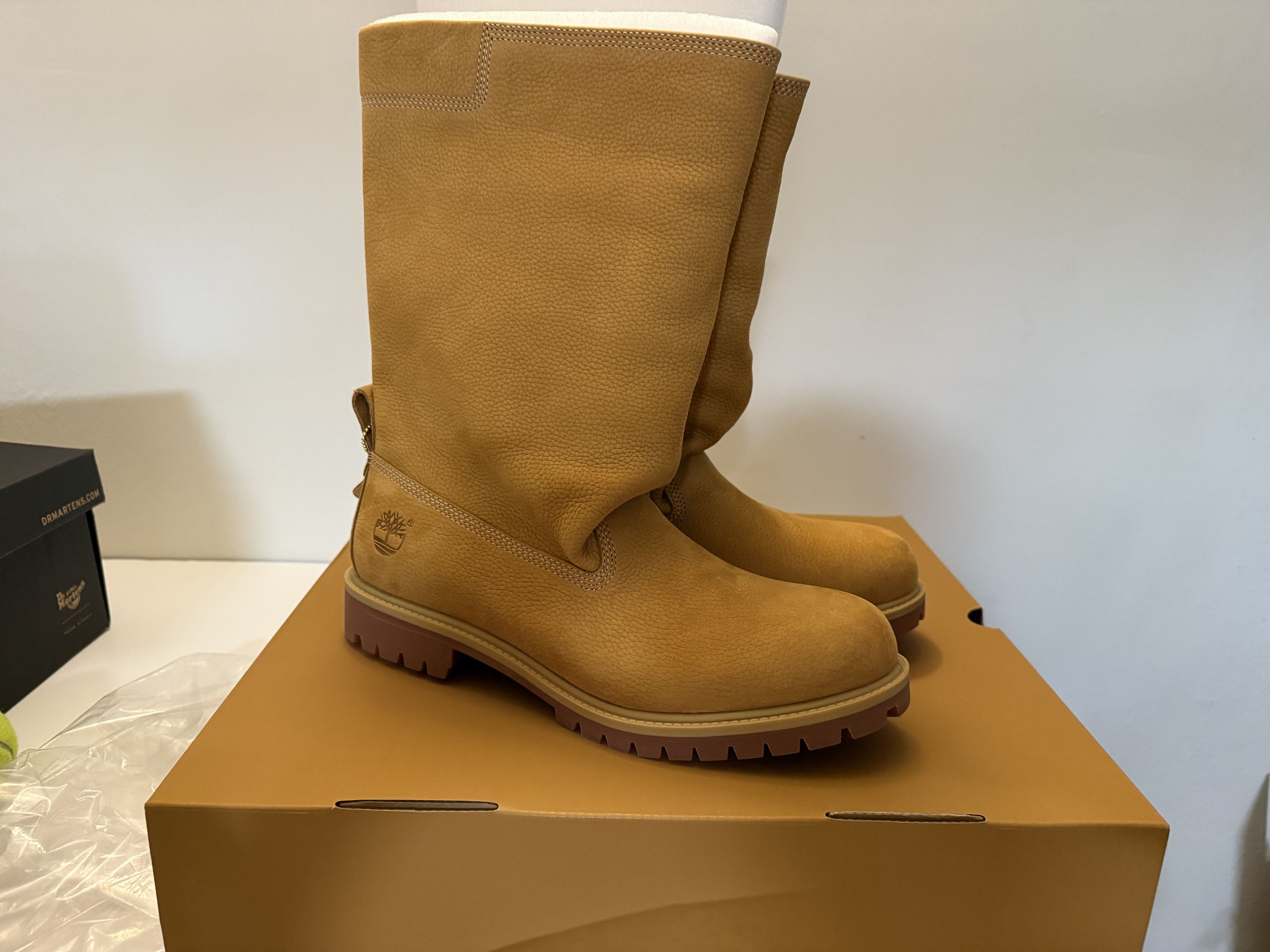 Telfar Timberland Mid Pull On Boot - Wheat Size US 12 / EU 45 - 2 Thumbnail