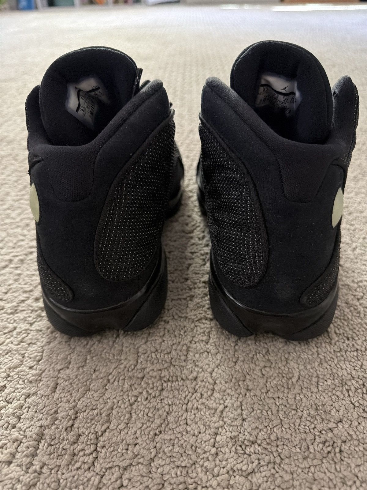 Nike Jordan 13 Black Cat (2016) Size US 8.5 / EU 41-42 - 4 Thumbnail
