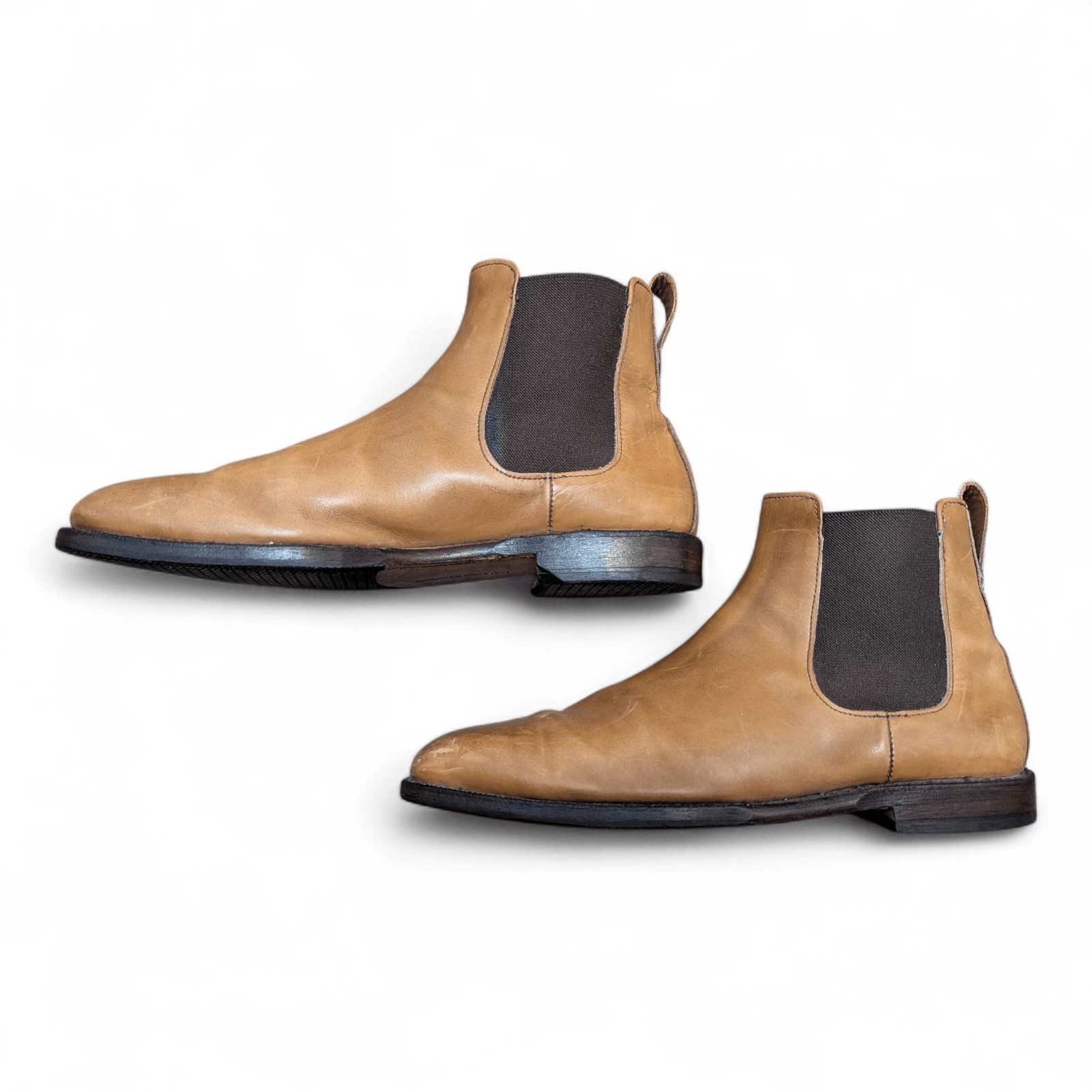 Allen Edmonds Allen Edmonds Liverpool Chelsea Boots 7523 Walnut Tan Size US 10.5 / EU 43-44 - 6 Thumbnail