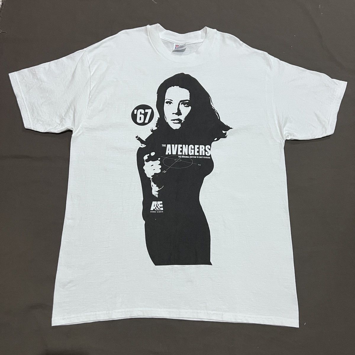 Vintage Vintage 90s Diana Rigg The Avengers TV series Promo Tee XL Size US XL / EU 56 / 4 - 3 Thumbnail