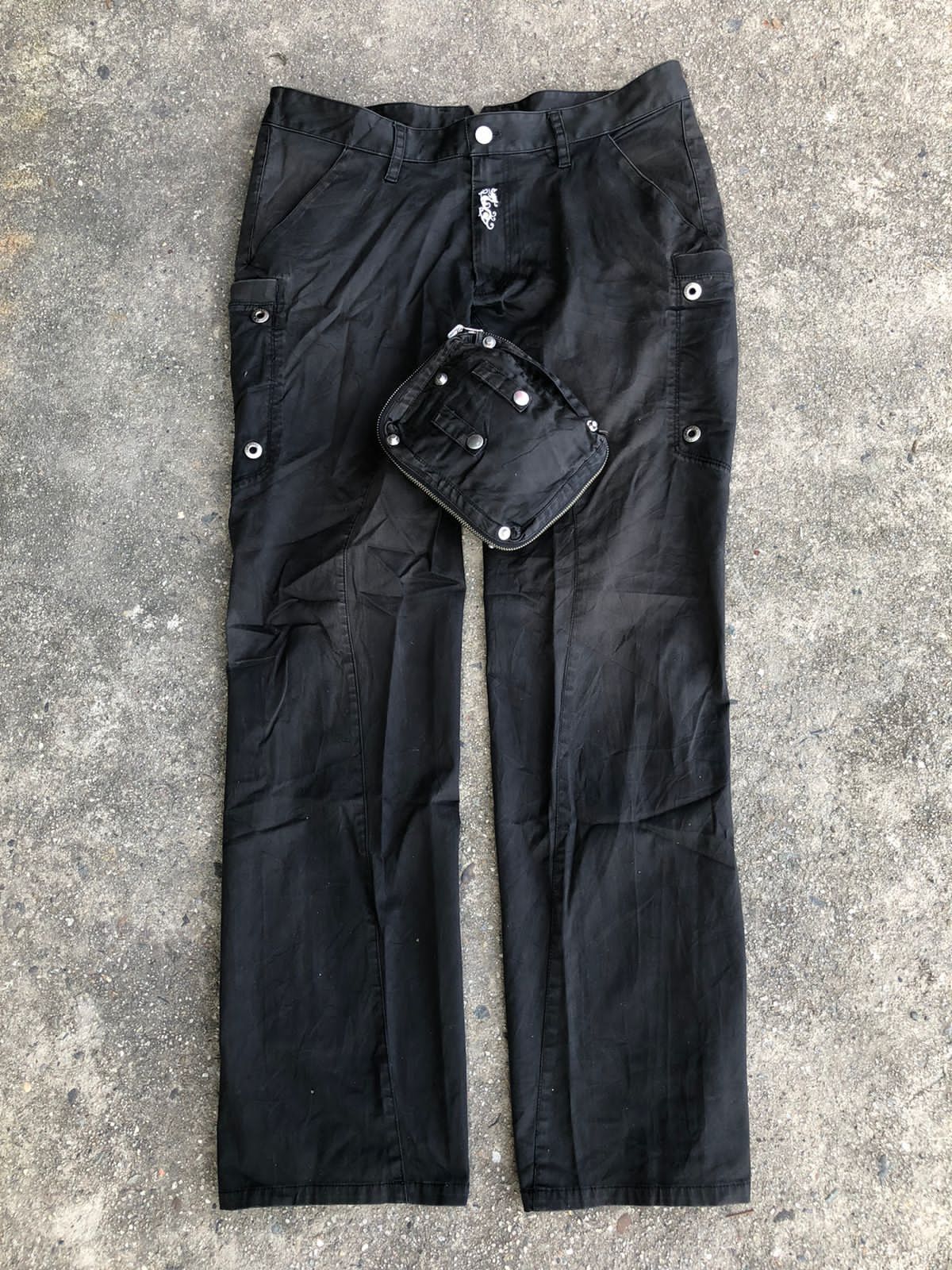 image of Avant Garde x If Six Was Nine 5 In 1 Dance With Dragon Tactical Multipocket in Fading Black (Size 3