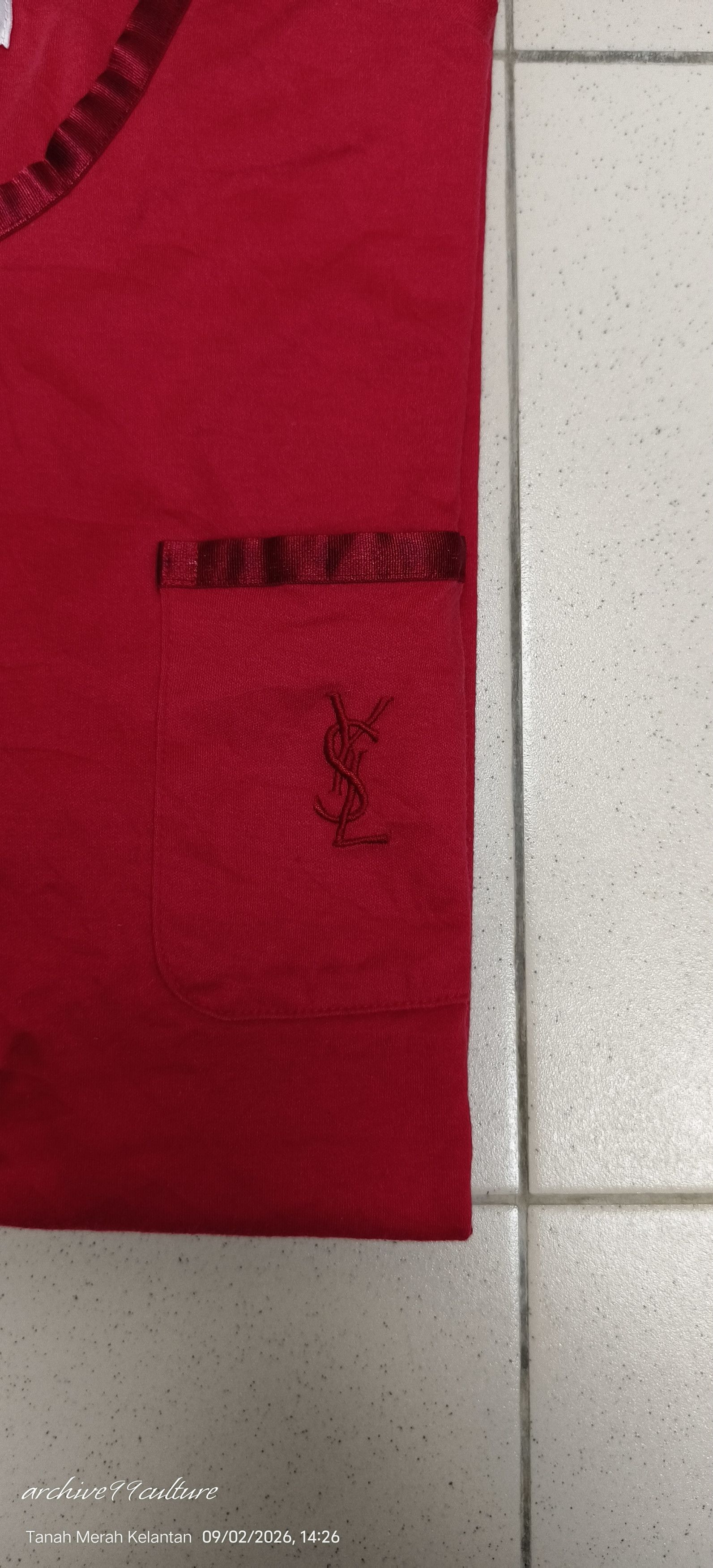 Yves Saint Laurent Vintage Yves Saint Laurent Embroidered Logo Cardigan Japan Size M / US 6-8 / IT 42-44 - 11 Thumbnail