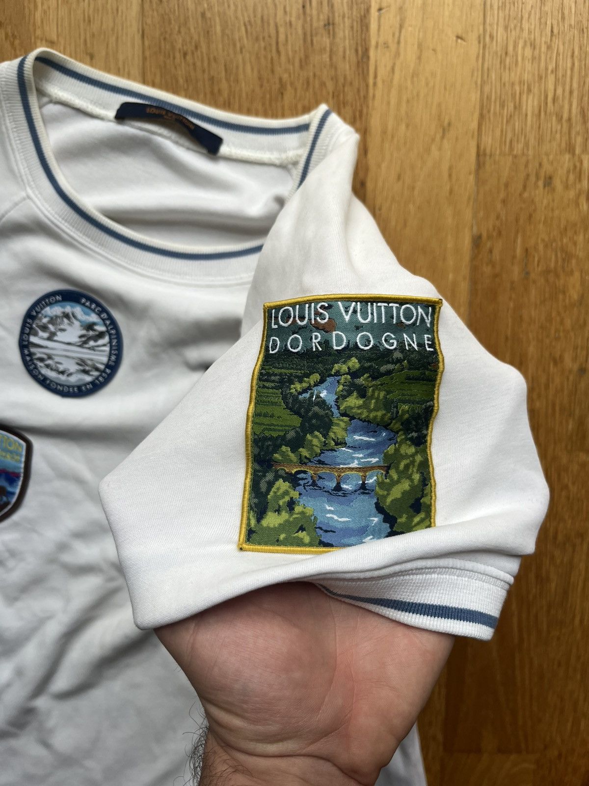 Louis Vuitton Louis Vuitton National Parks Patch T-shirt White Size US M / EU 48-50 / 2 - 14 Thumbnail