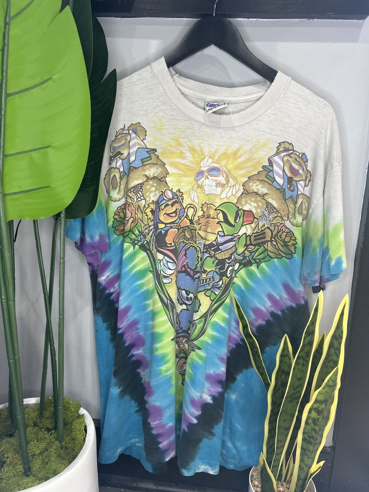 Band Tees × Vintage Vintage Grateful Dead Band Tee Size US XL / EU 56 / 4 - 1 Thumbnail