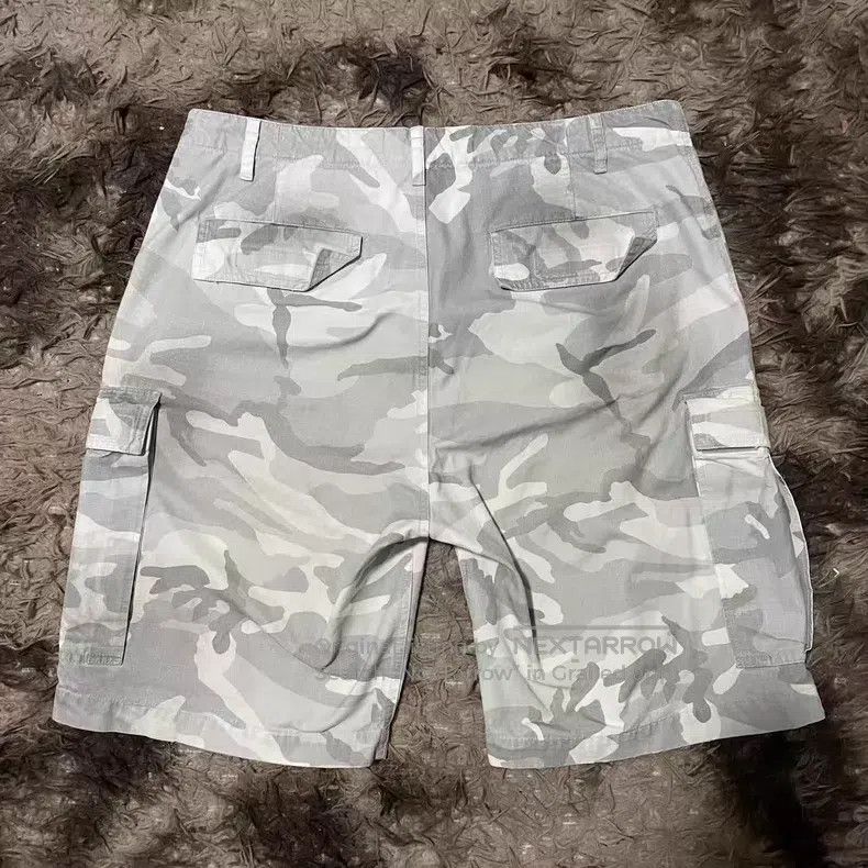 Balenciaga Balenciaga size XS Drawstring Workwear Shorts Size US 27 - 2 Thumbnail