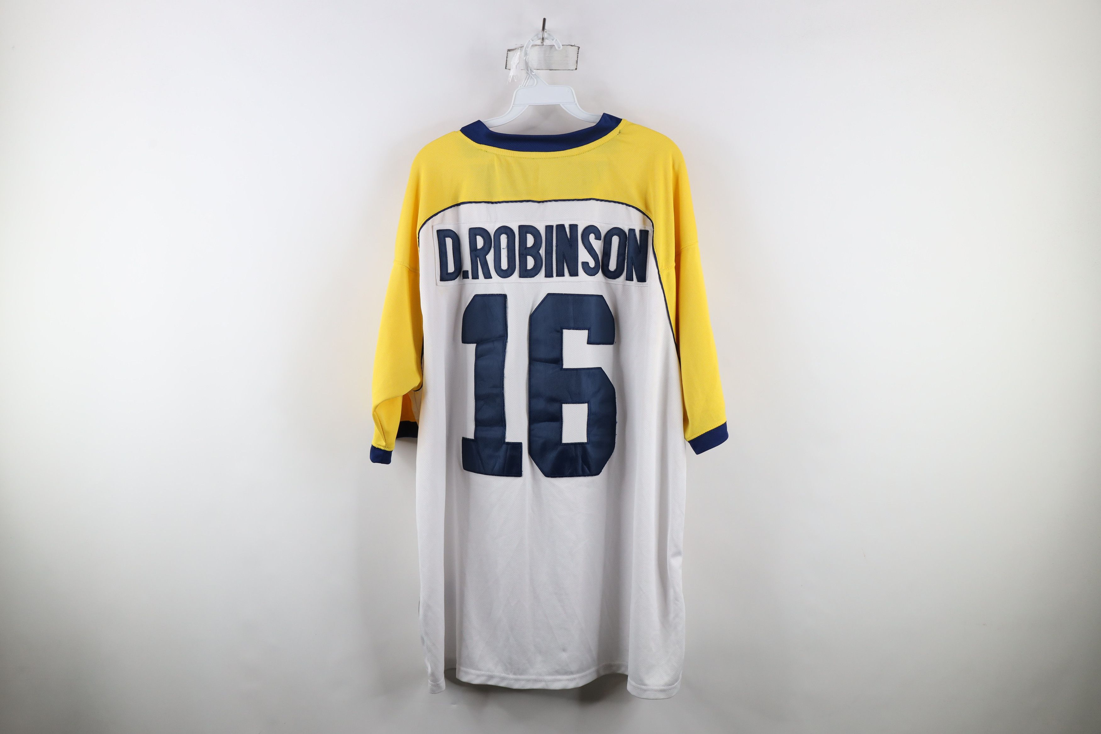 Adidas × Vintage Vintage Adidas Robinson University Michigan Football Jersey Size US XXL / EU 58 / 5 - 14 Thumbnail