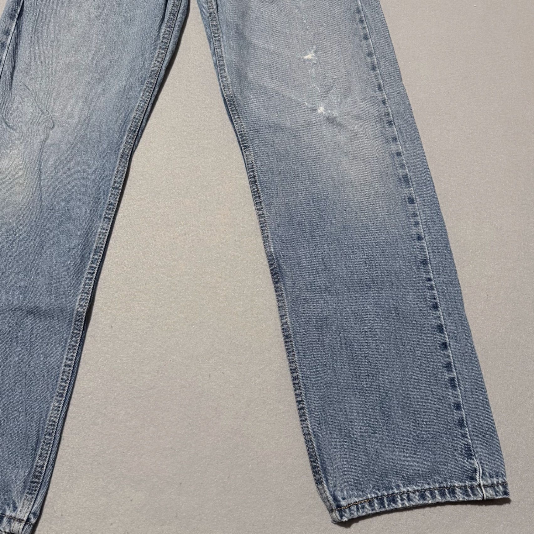 Levi's Levi’s 505 Jeans Men Blue Denim Mid Rise Straight Leg Zip Fly - 34x32 Jeans Size US 34 / EU 50 - 5 Thumbnail