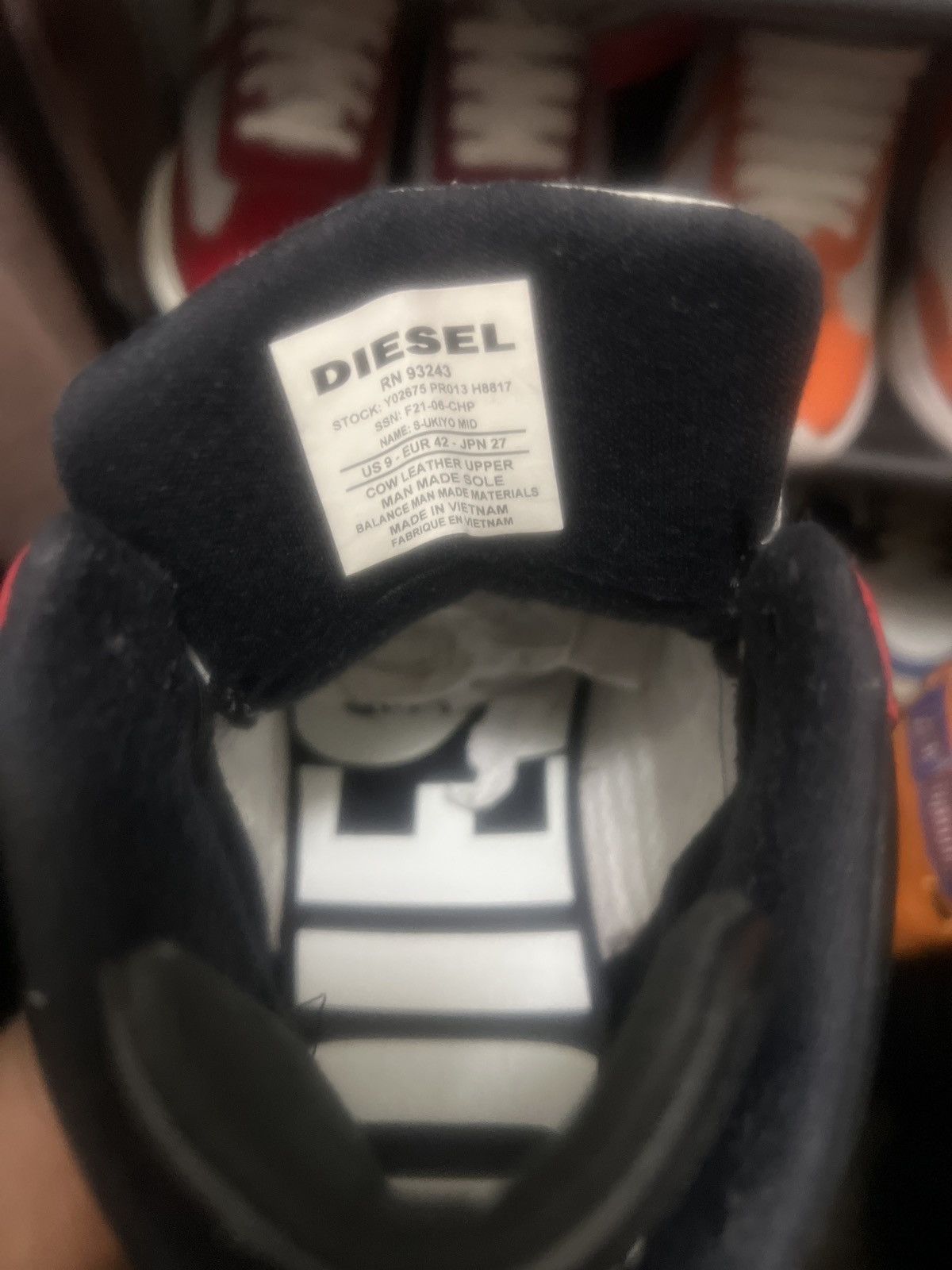Diesel Diesel Ukiyo V2 Mid Sneakers Size US 9 / EU 42 - 5 Thumbnail