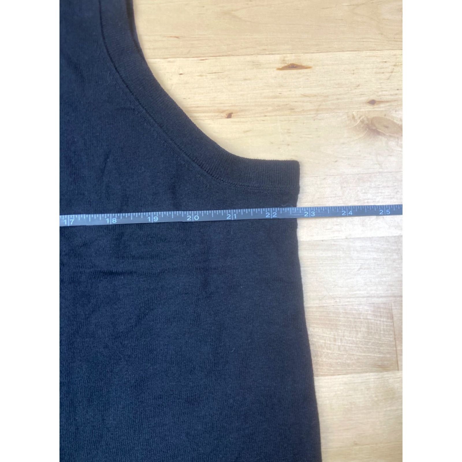 J.Crew J Crew Top Womens 2X Black Casual Sleeveless Cotton Classic Shell Size XXL / US 16-18 / IT 52-54 - 4 Thumbnail